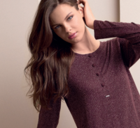 CAMICIA NOTTE SERAFINO DONNA M/L 634493 Tellini S.r.l. Ingrosso Abbigliamento